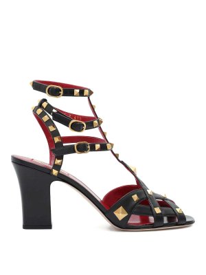 VALENTINO GARAVANI: Sandalen - Sandalen - Schwarz