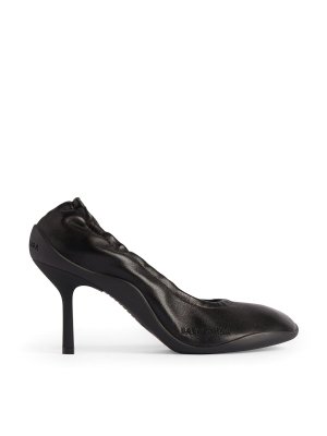 BALENCIAGA: court shoes - Shibuya 80 Pumps In Shiny Soft Leather