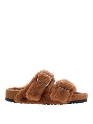 BIRKENSTOCK: sandals - Arizona Shearling Sandals