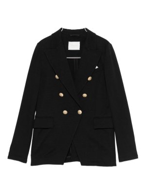 CIRCOLO 1901: giacche blazer - Giacca Doppiopetto in Cotone