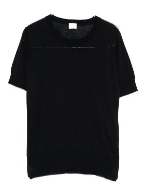 C.T. PLAGE: maglia collo rotondo - Maglia Girocollo In Cotone E Seta