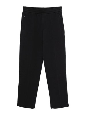 EMPORIO ARMANI: tracksuit bottoms - Cotton Sweatpants