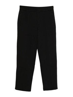 EMPORIO ARMANI: tracksuit bottoms - Cotton Sweatpants
