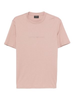 EMPORIO ARMANI: t-shirt - T-shirt in cotone con logo