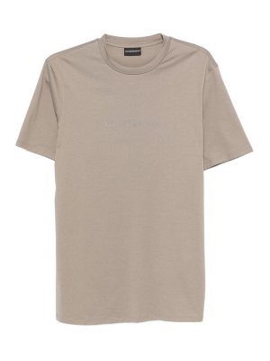 EMPORIO ARMANI: T-shirts - T-Shirt - Beige
