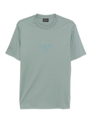 EMPORIO ARMANI: T-shirts - T-Shirt - Vert
