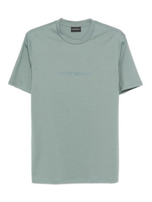 EMPORIO ARMANI: t-shirt - T-shirt in cotone con logo