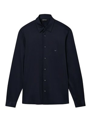 EMPORIO ARMANI: shirts - Cotton Blend Shirt