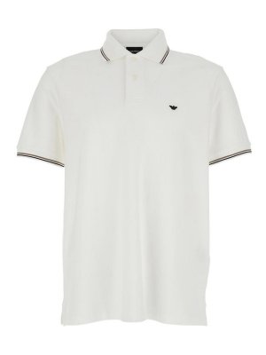 EMPORIO ARMANI: Polos - Polo - Blanco
