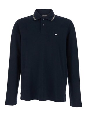 EMPORIO ARMANI: Polos - Polo - Azul