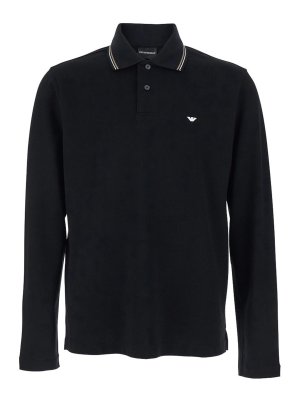 EMPORIO ARMANI: Polos - Polo - Negro