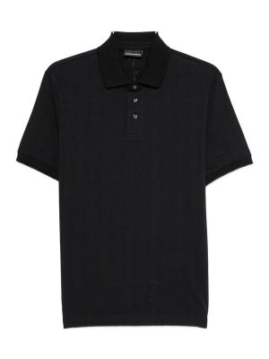 EMPORIO ARMANI: Polos  - Polo - Bleu