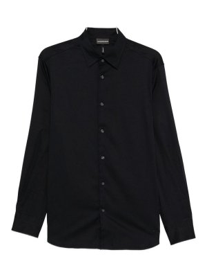 EMPORIO ARMANI: シャツ - シャツ - ブルー
