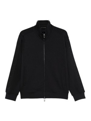 EMPORIO ARMANI: Felpe e maglie - Felpa con zip in cotone