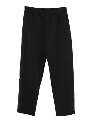 EMPORIO ARMANI: tracksuit bottoms - Cotton Sweatpants