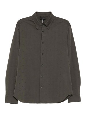 EMPORIO ARMANI: Hemden - Hemd - Grau