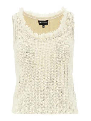 EMPORIO ARMANI: トップス＆タンクトップ - トップ/タンクトップ - ベージュ