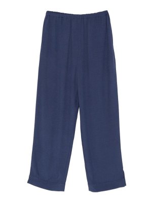 EMPORIO ARMANI: pantaloni casual - Pantaloni a gamba larga