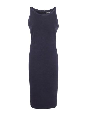 EMPORIO ARMANI: abiti corti - Vestito  corto in cotone