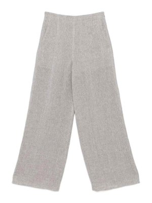 EMPORIO ARMANI: casual trousers - Linen Trousers
