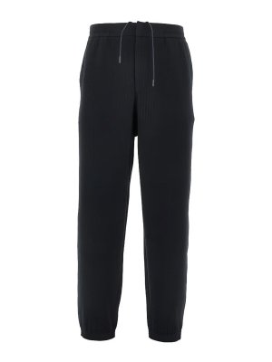 EMPORIO ARMANI: tracksuit bottoms - Logo Sweatpants
