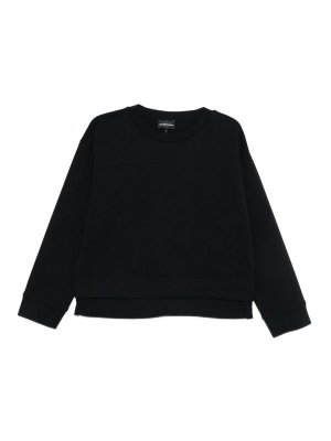 EMPORIO ARMANI: Felpe e maglie - Felpa in cotone con logo