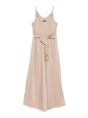 EMPORIO ARMANI: Maxi robe - Maxi Robe - Beige