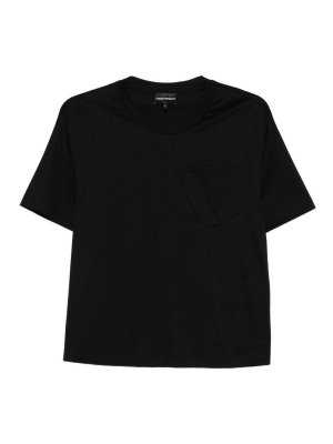 EMPORIO ARMANI: t-shirt - T-shirt in cotone con logo
