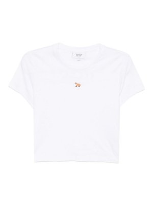 MAISON KITSUNÉ: t-shirts - Baby Fox Cotton T-Shirt