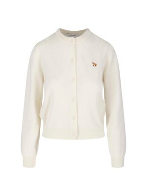 MAISON KITSUNÉ: カーディガン - カーディガン - ベージュ