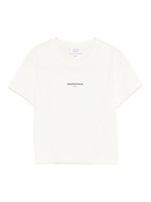 MAISON KITSUNÉ: Tシャツ - Tシャツ - ベージュ