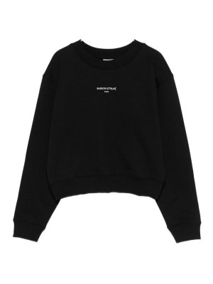 MAISON KITSUNÉ: Sudaderas y suéteres - Sudadera - Negro