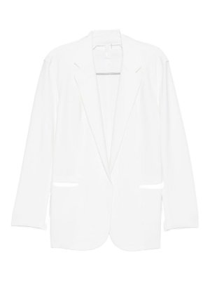 Norma Kamali: Blazer - Blazer - Weiß