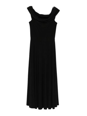 Norma Kamali: ニーレングスドレス - 膝丈ドレス - 黒