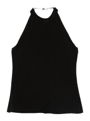 Norma Kamali: Tops und Tank Tops - Top - Schwarz
