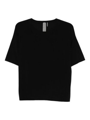 Norma Kamali: Camisetas - Camiseta - Negro