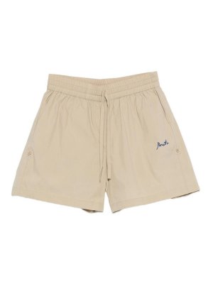 P.A.R.O.S.H.: Trousers Shorts - Nylon And Cotton Shorts