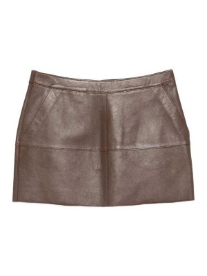 P.A.R.O.S.H.: minigonne - Minigonna in pelle