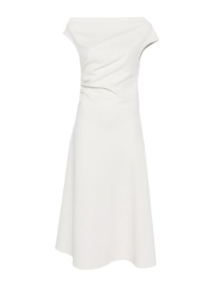 P.A.R.O.S.H.: ニーレングスドレス - 膝丈ドレス - クリーム