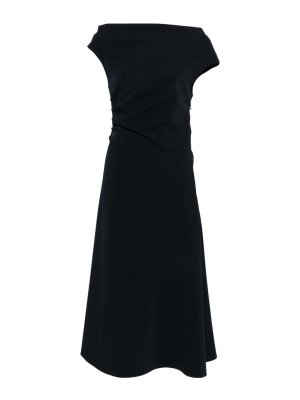 P.A.R.O.S.H.: ニーレングスドレス - 膝丈ドレス - ブルー