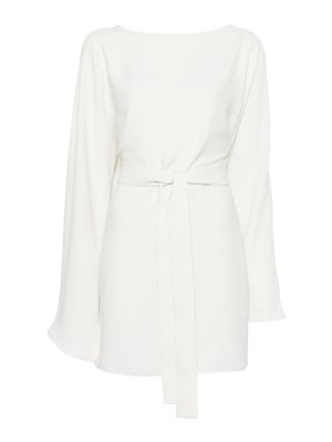 P.A.R.O.S.H.: Vestidos cortos - Vestido Corto - Crema