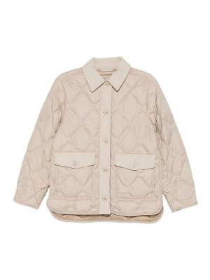 WOOLRICH: Vestes-rembourrees - Blouson Rembourré - Beige