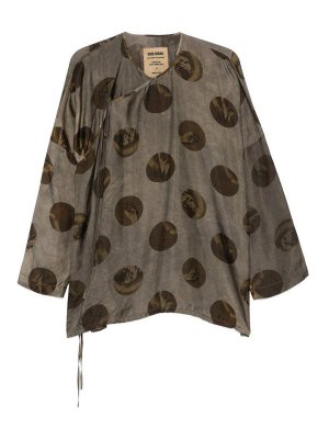 UMA WANG: Tops und Tank Tops - Top - Grau