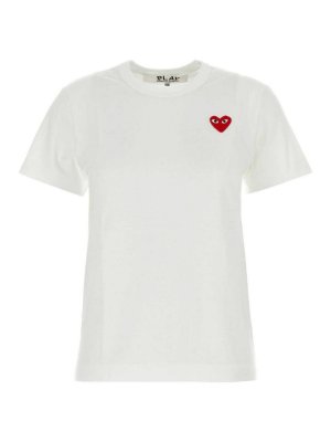 COMME DES GARCONS: T-shirts - T-Shirt - Weiß