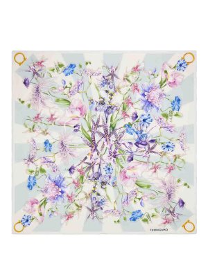 FERRAGAMO: ストール＆ショール - ストール/ショール - ブルー