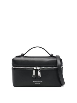 EMPORIO ARMANI: custodie e cover - Custodia da toilette in pelle