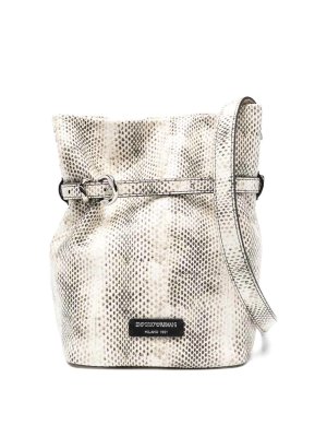 EMPORIO ARMANI: Secchielli - Borsa a secchiello in pelle