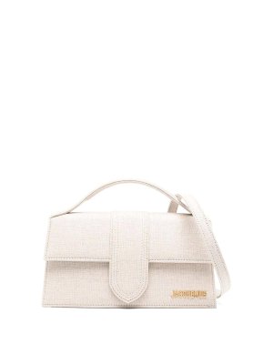 JACQUEMUS: totes bags - Le Grand Bambino Canvas Handbag