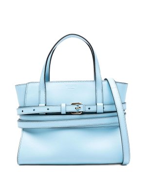MOSCHINO: totes bags - Tie Me Small Leather Handbag