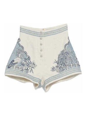 ALEMAIS: Hosen Shorts - Shorts - Weiß